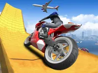 Impossible Moto Bike Track Stunts background