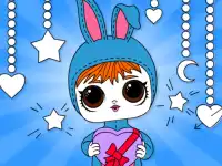 Popsy Surprise Valentines Day Coloring background