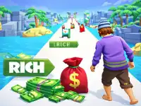 Run Rich Path 3D background