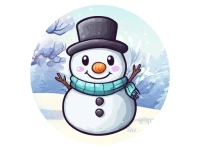 Frosty Escape background