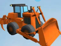 Bulldozer Crash Race - Mad 3D Racing Game background