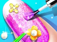 Princess Nail Makeup Salon background
