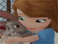 Sofia And Animals Jigsaw Puzzle background