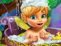 Baby Panda bath background