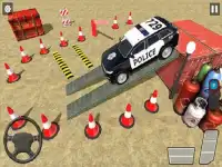 Modern Police Car Parking Sim 2022 background