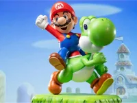Super Mario Riding Defense background
