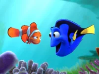 Cartoon Sea Fish Memory background