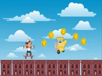 run and  jump background