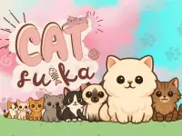 Cat Suika background