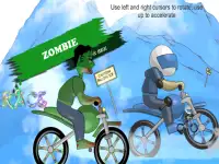 Motocross Zombie background