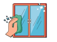 Season Wiping Window background