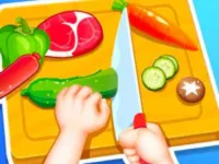 Kids Happy Kitchen Game background