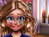 Fabulous Glitter Makeup background