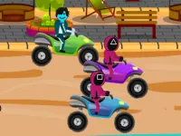Squid Gamer Buggy Raging background