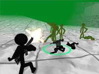Stickman Zombie 3D background