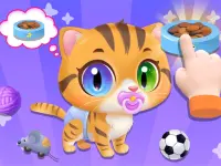 Baby Cat Daycare background