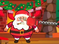 Evil Santa background