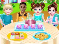 Baby Taylor Tea Party Day background