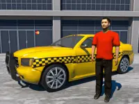 Passenger City Taxi Game background