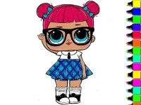Easy Kids Coloring LOL background
