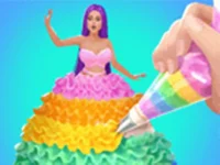 Icing On Doll Cake - Creative Bakery background