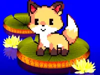 Pixel Art Coloring Book background