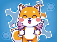 Puzzle Cute Puppies background