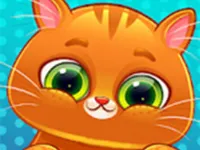 Lovely Virtual Cat background