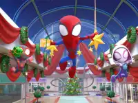 Jump Into Wow Christmas background