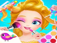 Princess Makeup - online Make Up Games for Girls background