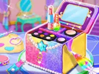 Pretty Box Bakery Game - Makeup Kit background