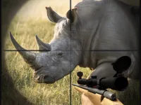 Rhino Hunter Shooting Strike background