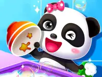 Baby Happy Cleaning background