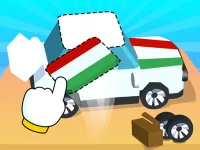 Toy Assembly 3D background