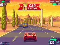 Car Race 2D background