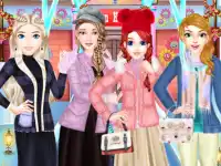 Winter Fashion Dress Up background