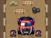 Police Survival Racing background