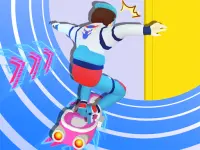 Cyber Surfer Skateboard background