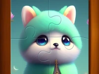 Cute Cat Jigsaw Puzzle background