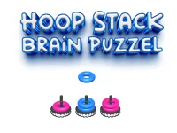 Hoop Stack Brain Puzzel Game background