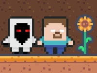 Entity 303 vs Herobrine background