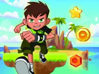 Ben 10 Island Run background