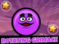 Rotating Grimace background