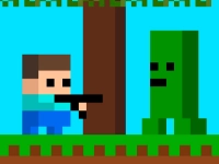 Minescraft Steve Adventures background