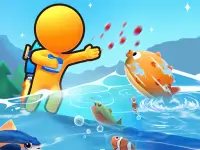 Fish Land Fish World background