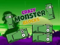 Crazy Monster Blocks background