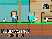 Noob vs Pro Chicken background