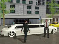 Limo Taxi Driving Simulator : Limousine Car Games background