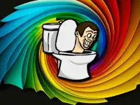 Tap Skibidi Toilet Tap background