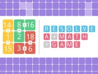 RESOLVE : a math game background